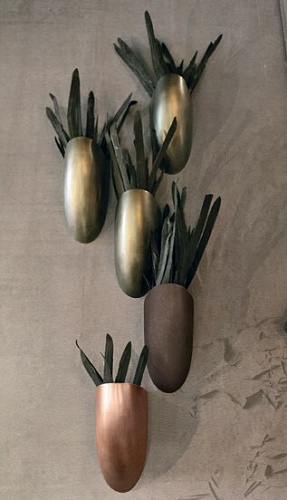  Полка настенная Kikibio-Tasca Golden Black Q372/6 , фото № 1