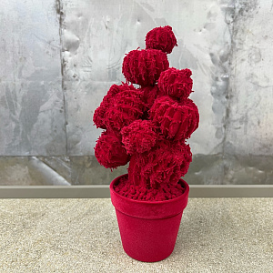 Скульптура Cactus Rubino L181/10 Adriani&Rossi