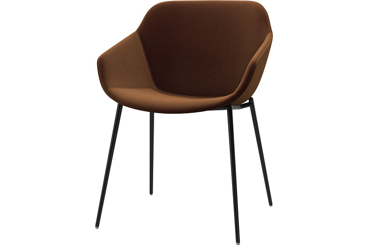  Cтул Vienna - Cotton Velvet 3111 Ткань бежевого цвета , фото № 1