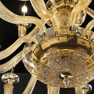 Люстра Morgana 18 рожков из Муранского стекла