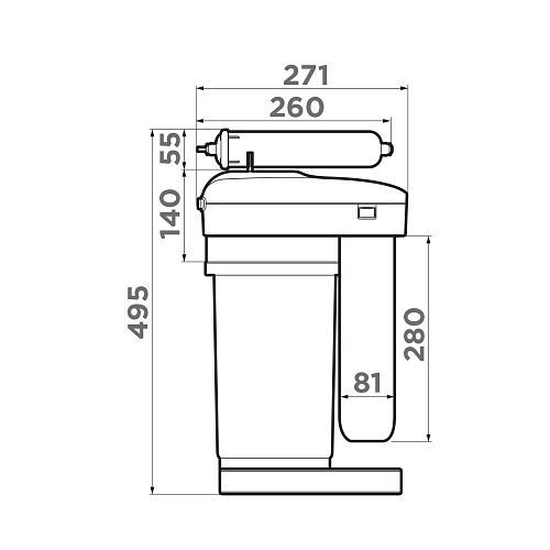  Водоочиститель Pure Drop 2.1.4S , фото № 2