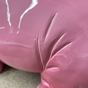 Фигурка Бегемот Hippo Big fuxia