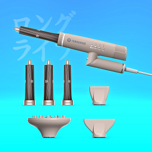 Фен-стайлер для волос Yamaguchi Hair Styler с 7 насадками