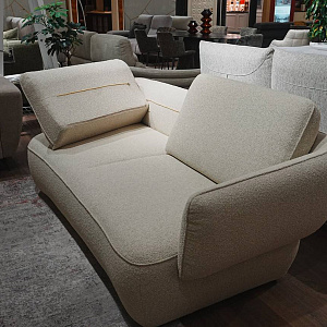 Диван Moon W208 NicolettiHome рогожка, бежевый