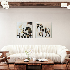 Картина Intarsio 80×80