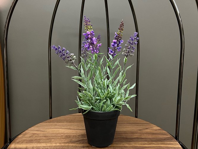  Искусственный цветок Lavanda  L150 Adriani&Rossi Италия , фото № 1