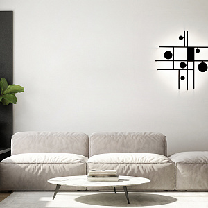 Настенный светильник Axo Light Manifesto black