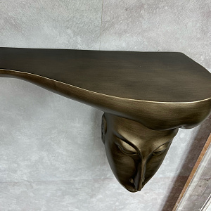 Полка настенная Lefty Golden Black