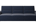 Диван Hampton с регулируемой спинкой и системой хранения с правой стороны - Napoli 2257 Ткань  тёмно-синего цвета , фото № 1