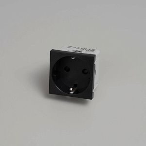 Модуль Buster and Punch Plates and Modules Schuko Socket Type F black CSM-021896