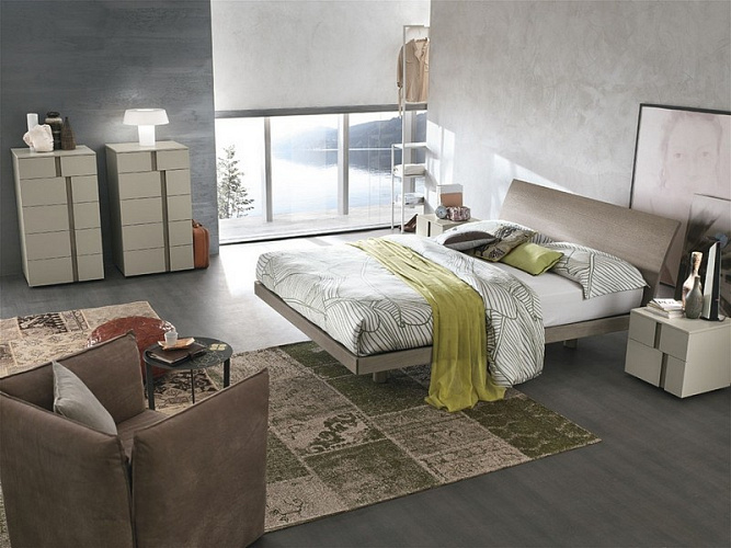  Итальянская деревянная кровать NARCISO , фото № 1