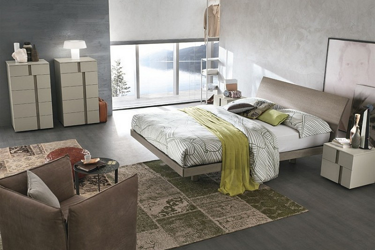  Итальянская деревянная кровать NARCISO , фото № 1