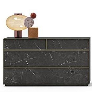 Комод Cornice черный от Kico