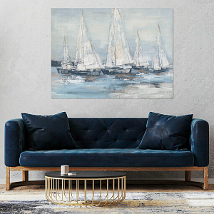Картина Vele al mattino 150×110