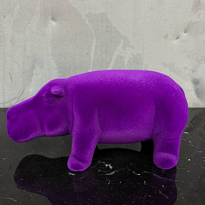 Скульптура Hippo Mini Viola Q451/10 VI   Adriani&Rossi Италия