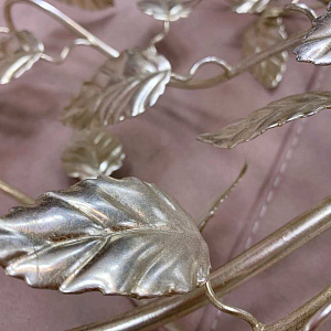 Бра металл серебро