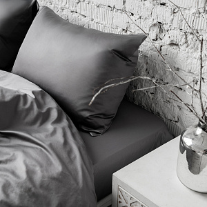 Комплект постельного белья Сатин Easy art.DGrey