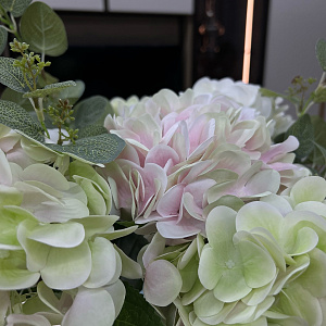 Искусственная гортензия розовая Bianco L33 BI  Adriani&Rossi Италия