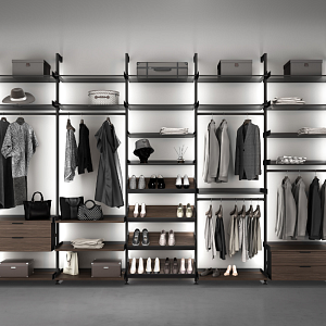 Гардеробная ALTO. Открытая система хранения.