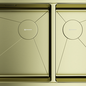 Мойка Omoikiri Taki 85-2-LB-U/IF Side-LG