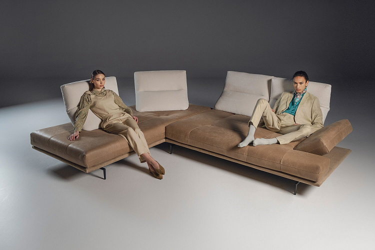  Итальянский Диван Boero c переставными спинками.  Calia Italia. , фото № 1