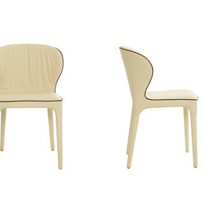 Итальянский Стул Bea. Tonin Casa. Обивка натуральная кожа или ткань.