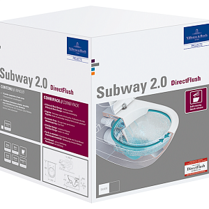 Villeroy & Boch Subway 2.0 5614R2R1 Унитаз с сиденьем комплект
