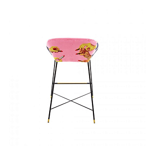 Барный стул Seletti Toiletpaper Furniture Pink Lipsticks 16172