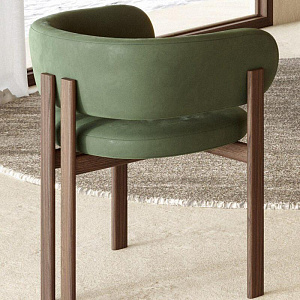 Итальянский Стул Bay Wood Armchair Nature Design