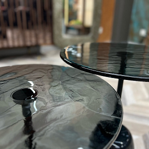 Стол журнальный Sir высокий nero