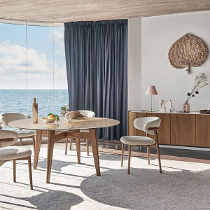 Итальянский Стол обеденный фиксированный Abrey CS4127-FD 140 MTO. Calligaris.