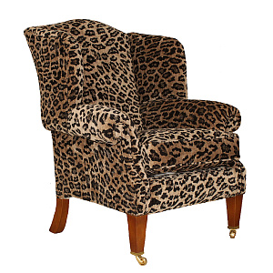 Кресло в ткани Duresta Somerset Wing Chair