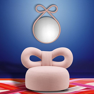 Зеркало/Зеркало Qeeboo Ribbon Ribbon Black 83001BL
