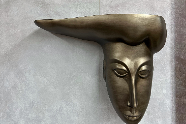  Полка настенная Lefty Golden Black , фото № 1