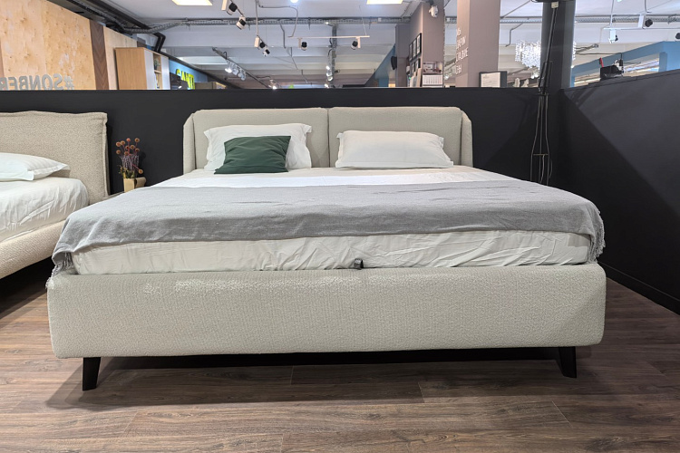  Кровать HELLO H27 сristal Z8172 400 avorio , фото № 1