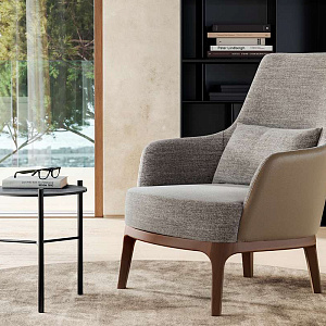 Кресло Max Lounge_base legno