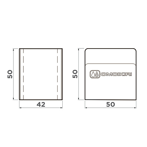  Держатель для губки Omoikiri SH-01-GM , фото № 2