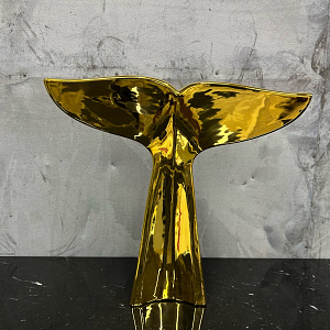 Скульптура Moby Small Oro Lucido Q580/2 OR Adriani&Rossi