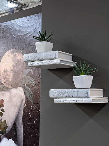  Полка настенная Libro итальянская керамика Adriani&Rossi , фото № 1