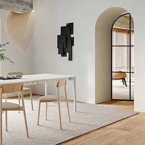 Итальянский Стол обеденный раскладной Nordic CS4133-R 135. Calligaris.