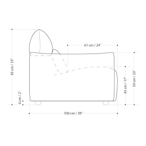 Диван прямой Galaxy