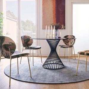 Итальянский Стол обеденный фиксированный VORTEX . Calligaris. CS4108-FD 120.