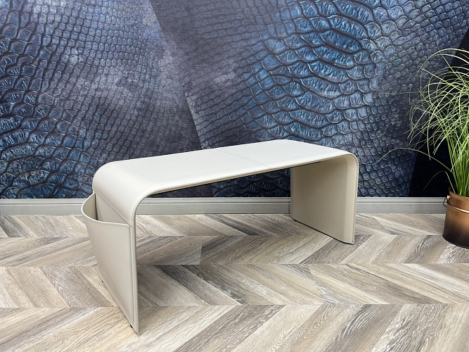  Банкетка Shape Beige   Calligaris Италия из натуральной кожи , фото № 1