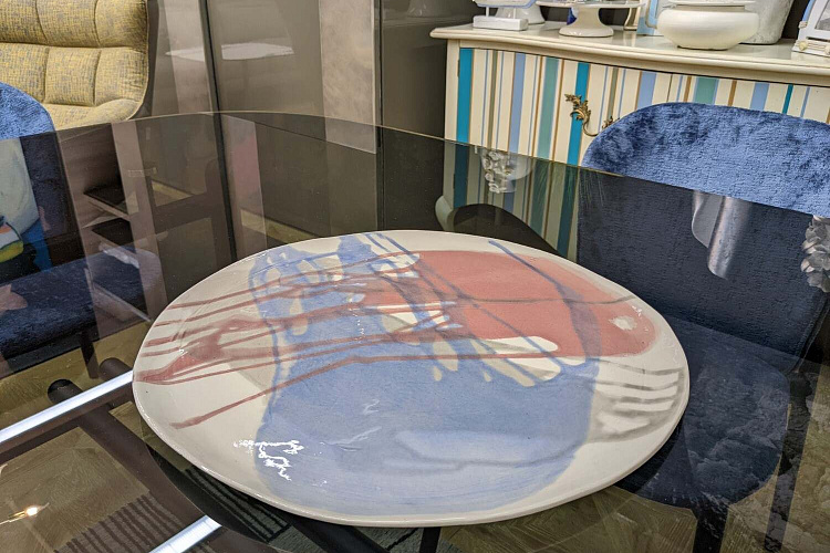  Блюдо Raku Matisse Q468X140 , фото № 1