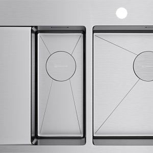 Мойка Omoikiri Akisame 100-2-R-IN