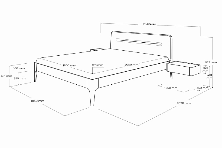  Кровать AIRA , фото № 15