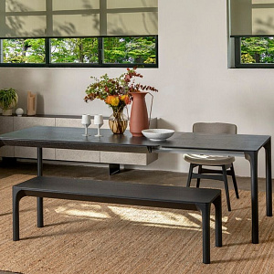 Итальянский Стол обеденный Zeno. Раскладной стол из массива дерева.