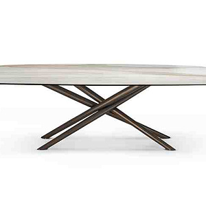 Стол  обеденный фиксированный BALY ceramic top