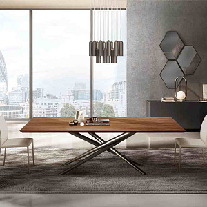 Стол обеденный BALY фиксированныйwood top