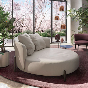 Круглый диван Amalia